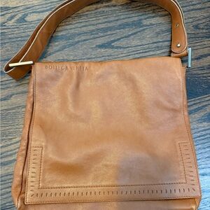 Bottega Veneta Brown Leather Shoulder Bag